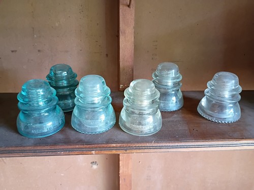 Telephone insulators made in - insulators.,