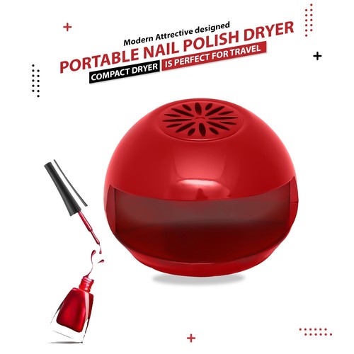 Portable nail polish dryer - portable,