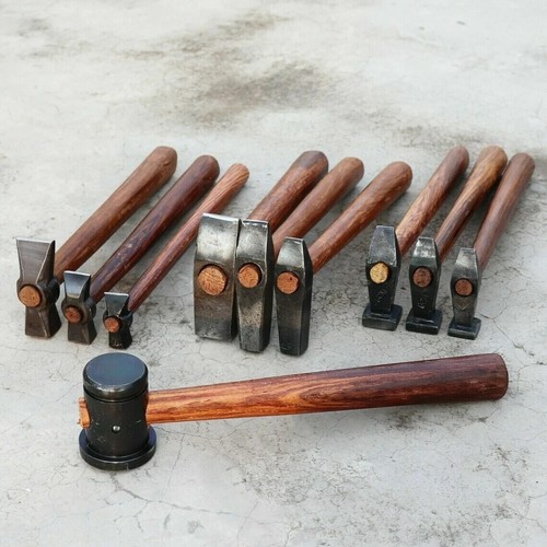 Handmade blacksmith hammer set - blacksmith,