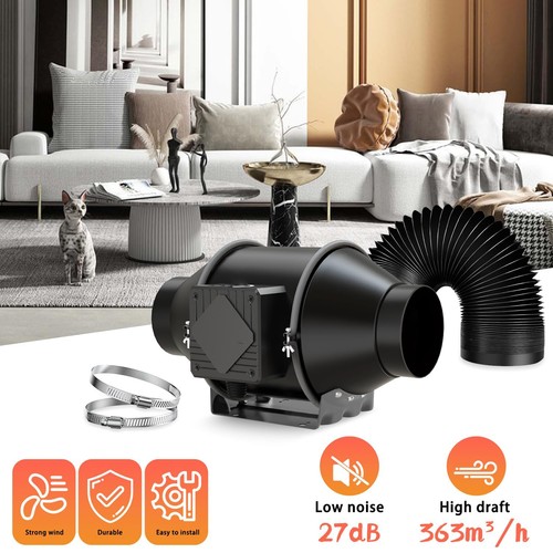 Smoke inline extractor fan - smoke,