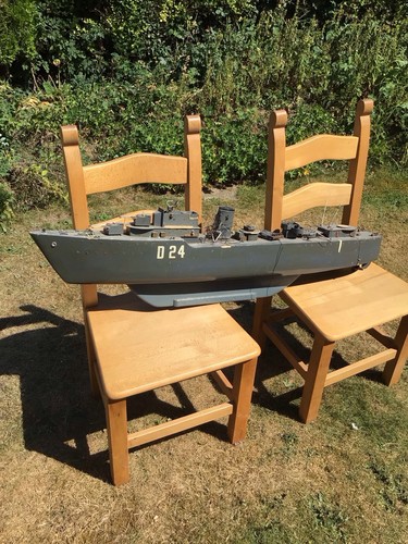 Vintage wooden maycraft hms - wooden,