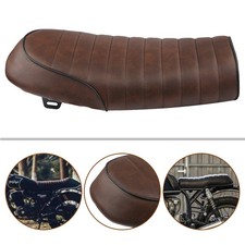 Universal Motorcycle Seat Flat Brat Saddle for Yamaha Honda GB Suzuki Cafe Racer