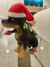 RARE ROTTWEILER CHRISTMAS Tree