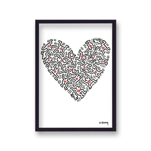 Keith haring love vintage - haring,