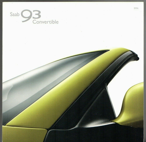 Saab convertible 2005 2006 - 9-3, 2005-2006