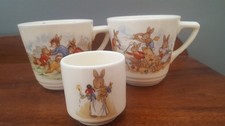 2 Vintage Bunnykins Royal
