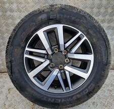 18" TOYOTA HILUX(2015-24) GENUINE ALLOY WHEEL 265 60 18 CONTINENTAL TYRE 
