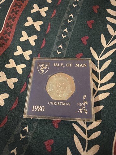 Isle man 50p christmas - of,