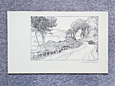 The Riviera of Scotland - Antique Print - 1927