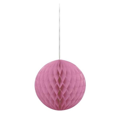 Hot pink honeycomb ball - hot,
