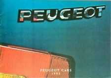 Peugeot Range (inc GTi & Mi16) Brochure 1992