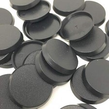 32mm Round Plastic Bases for
