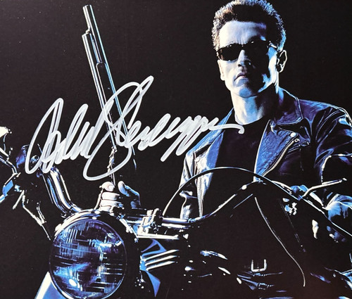 Arnold schwarzenegger signed - arnold,