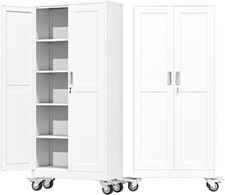 71" Tall Metal Garage Storage