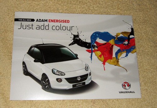 Vauxhall new adam energised - new,