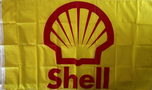 Shell flag gas - shell, station