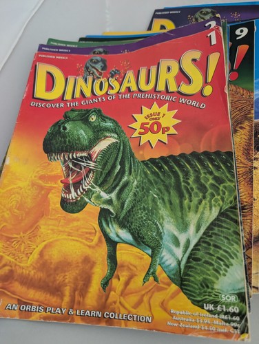Orbis dinosaurs magazines - orbis,