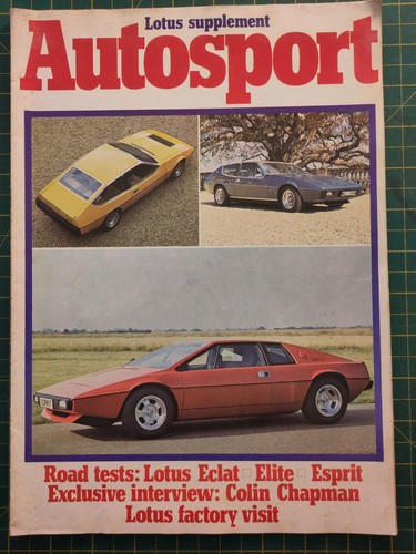 Autosport magazine lotus - magazine,