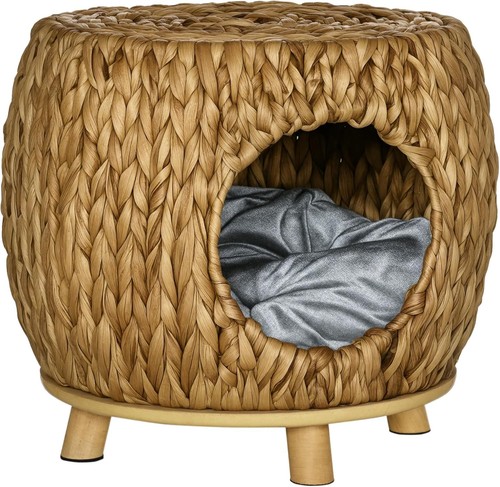 Cat house igloo - igloo, rattan