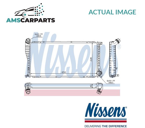 Engine cooling radiator 60634a - cooling,