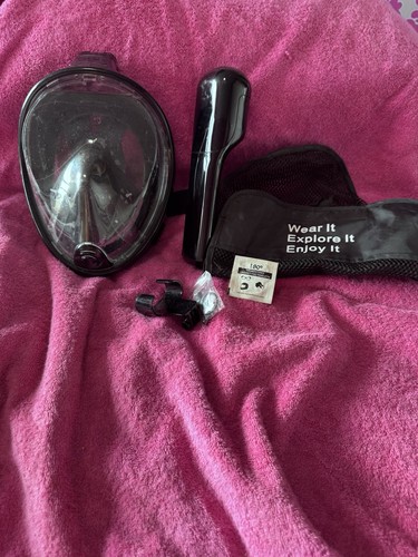180 full face snorkel - 180°,