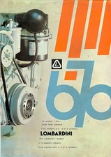 Lombardini 670 2, 3 or 4 cylinder diesel engines sales booklet