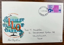 1969 fdc 50th - -,