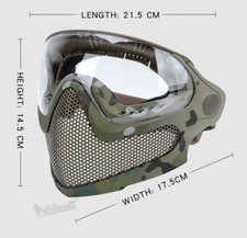 Tactical Steel Mesh Full Face