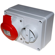 Gewiss 32Amp 415V 5 PIN Red