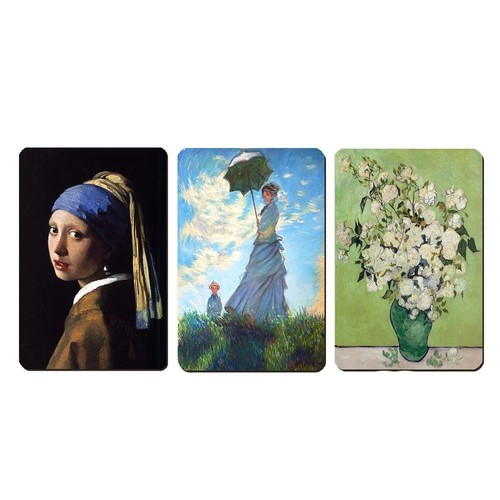 Famous painting fridge - famous, magnets