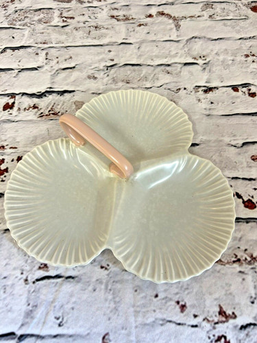 Poole pottery shell serving - pottery,