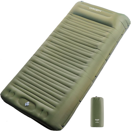 Self inflating camping mat - inflating,