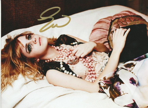 Signed emma watson - emma,