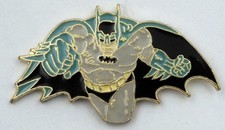 Batman 1987 Vintage Enamel DC Comics Pin Badge