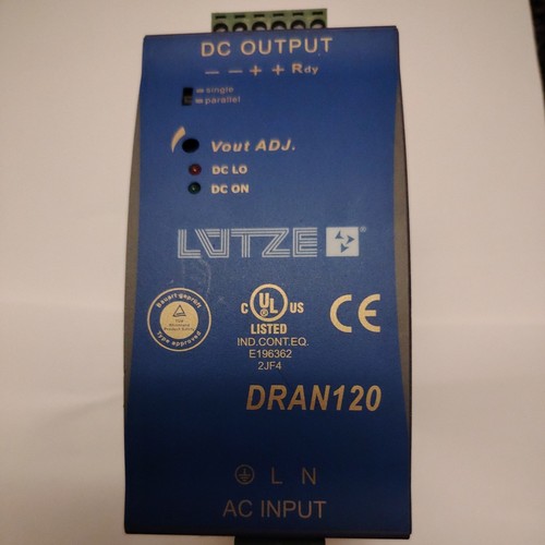 Lutze dran120 24b power supply - power,
