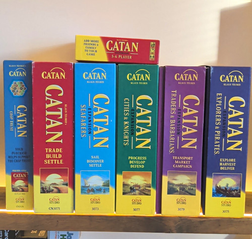 Catan board game bundle all - board,