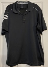 ADIDAS ClimaCool ALL TOUR Polo Golf Black Shirt Buckhorn Springs FL Men’s XL