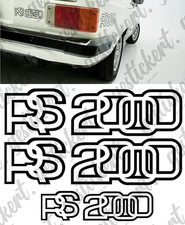 1 set RS 2000 sticker for Ford