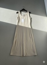 Max Mara Beige Sleeveless Midi