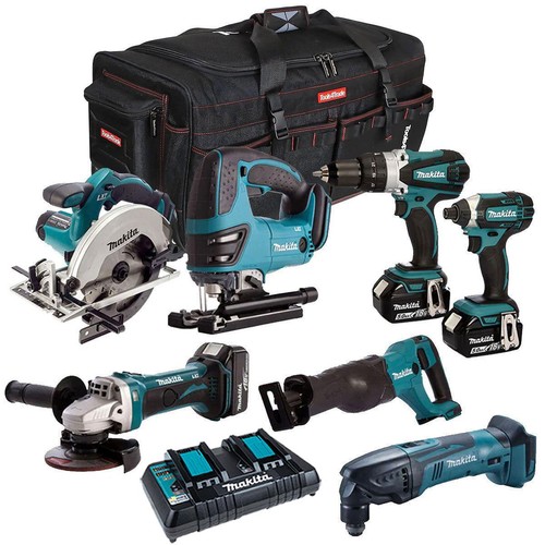 Makita 18v lxt piece combo - 7,