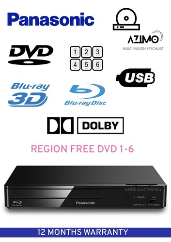 Panasonic dmp bdt165 multi - dmp-bdt165,