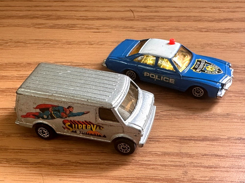 1980s corgi superman - corgi, van
