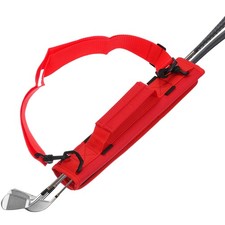 Lightweight Club Carry Bag Mini Golf Club Bag with Adjustable Strap, Red