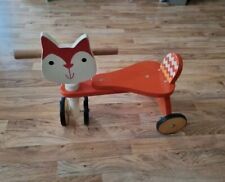 Wooden Trike Bike ELC fox