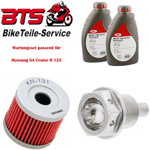 Set oil filter - 2l, drain