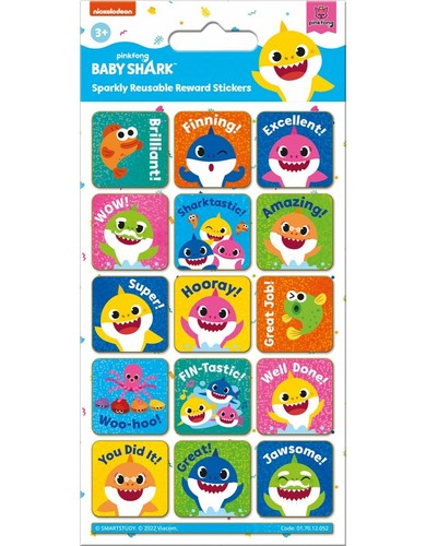 Baby shark foiled reward - shark,