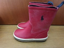 Ralph Lauren Girls Wellies Snow Boots Size Uk 10.5