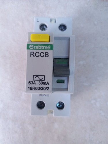 Crabtree loadstar rcd - crabtree, rcd/rccb