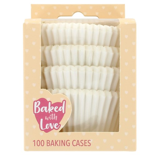 Baked love 100pack white - baked,