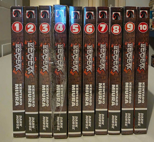 Berserk manga kentaro - berserk, 1-10